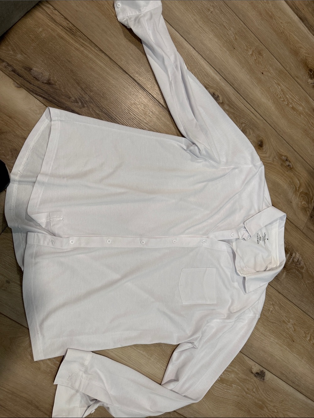 Fabletics Classic White Button-Up Shirt XXL